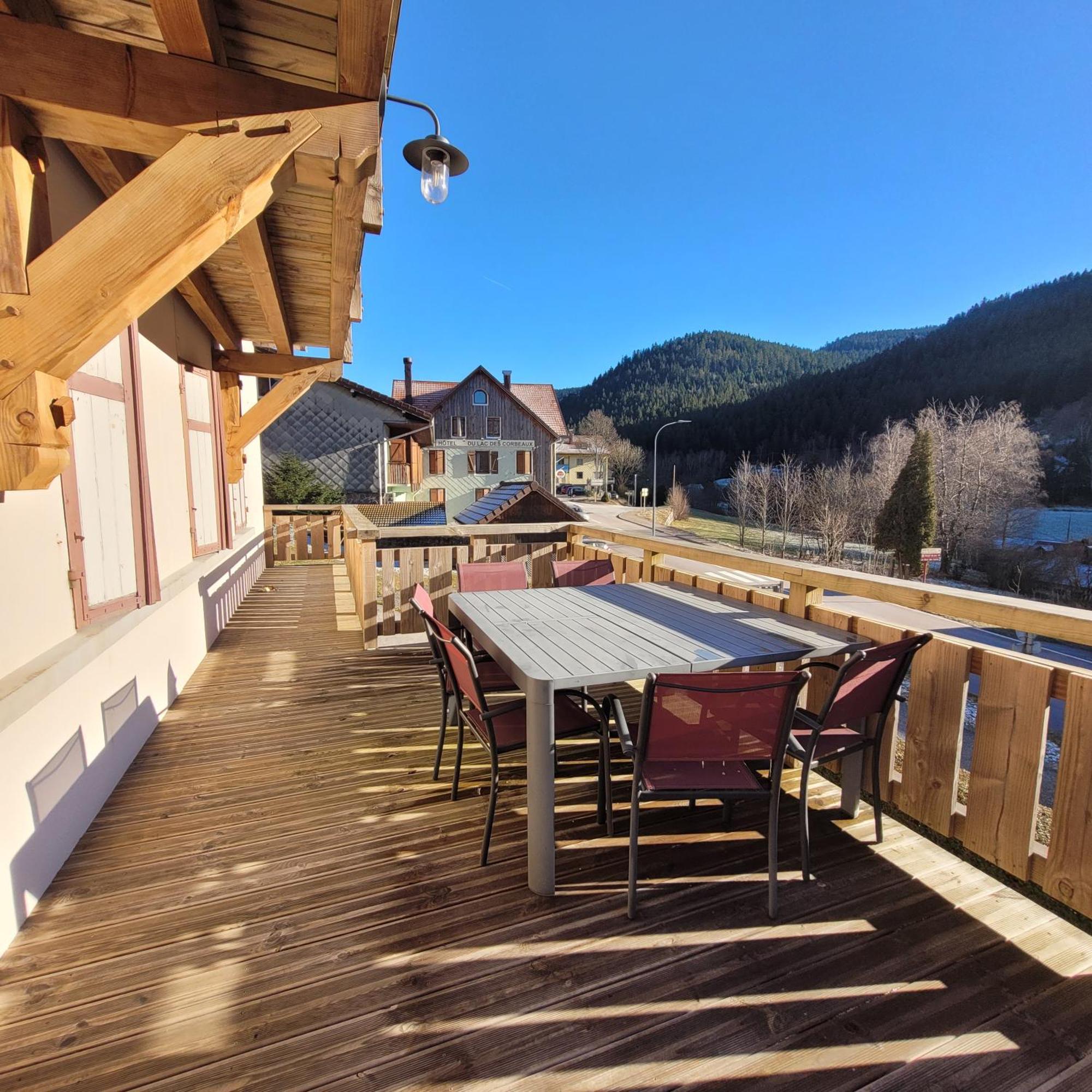 Chalet Des Cyclistes La Bresse Bagian luar foto