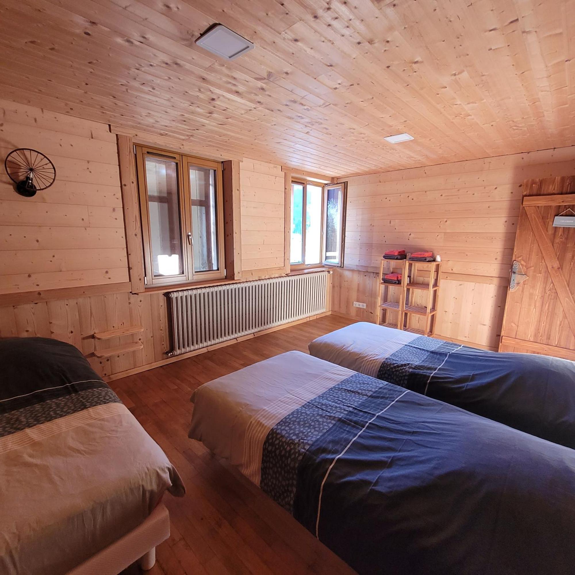 Chalet Des Cyclistes La Bresse Bagian luar foto