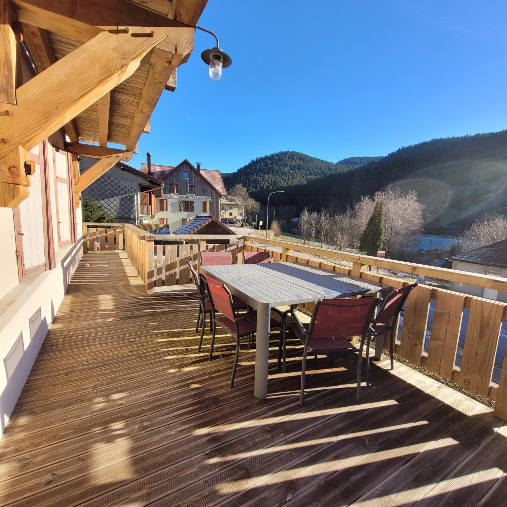 Chalet Des Cyclistes La Bresse Bagian luar foto
